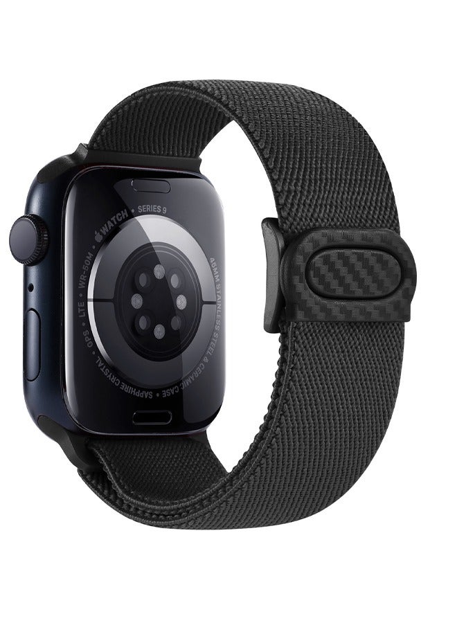 Suitable for Apple Watch Series 9 GPS 41mm/Watch Series 9 GPS+ 41mm Adjustable Replacement Band Stretchable Elastic Sports Band - Image 2