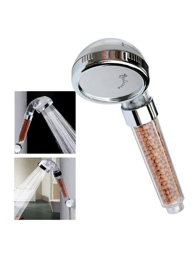 Shower Filter Head - High Pressure Handheld Shower Head | Water Filter Shower for Hair Loss | Healthy Skin & Hair, Bathroom Accessories, Lab-Tested Chlorine Removal (Transparent) - Image 1