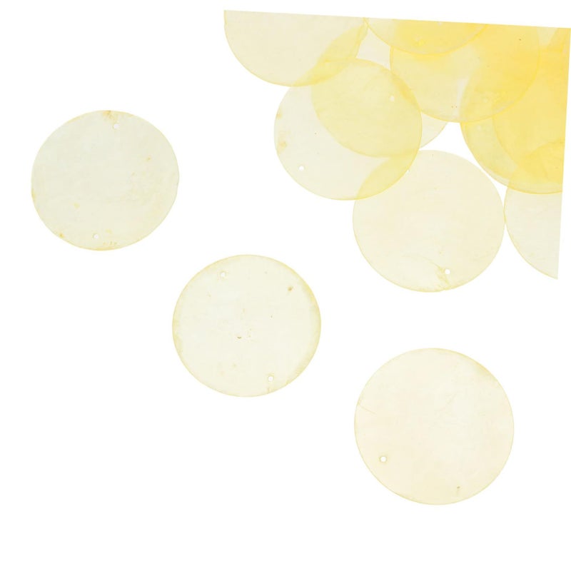Handmade Seashell Pendants For DIY Jewelry Making And Home Decor 30 Pieces - Image 4