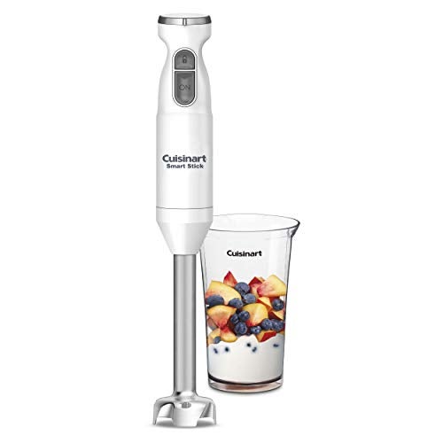 Cuisinart Smart Stick Two-Speed Hand Blender, Powerful Immersion Blender with 300-Watt Motor Blends Shakes, Smoothies, Puree, Baby Food, Soups & Sauces, CSB-175P1, White - Image 4