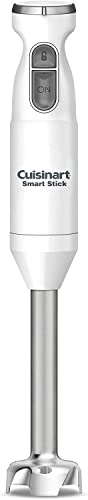 Cuisinart Smart Stick Two-Speed Hand Blender, Powerful Immersion Blender with 300-Watt Motor Blends Shakes, Smoothies, Puree, Baby Food, Soups & Sauces, CSB-175P1, White - Image 1