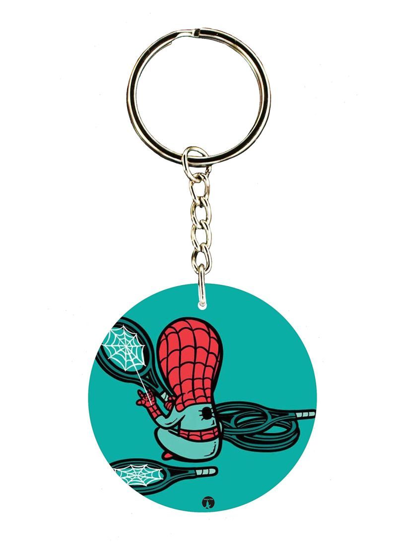 RKN Spider-Man Printed Keychain