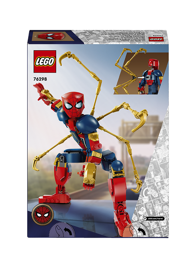 ليغو شخصية الرجل العنكبوت الحديدي للبناء 76298 من LEGO® Marvel