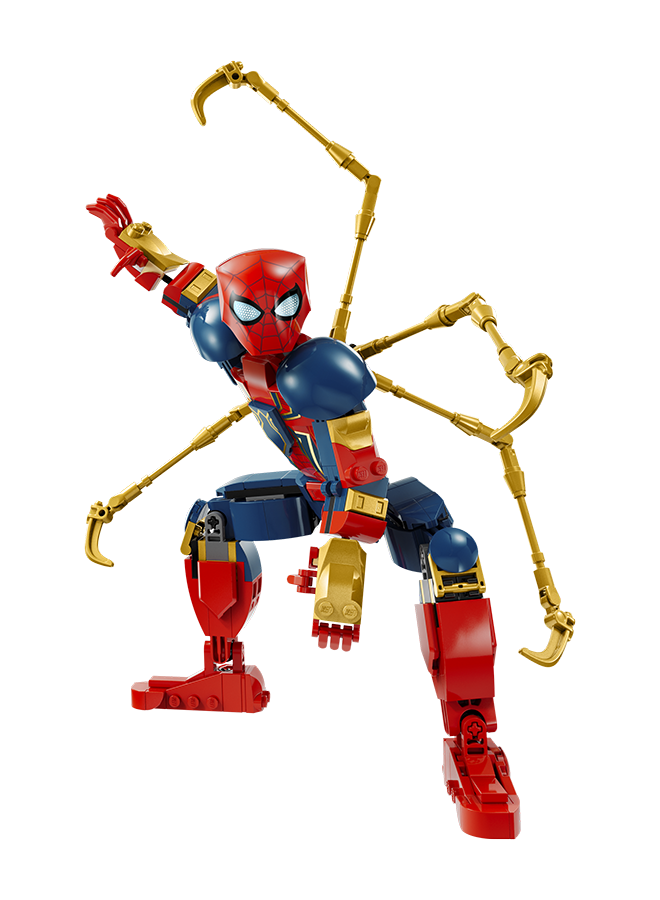 ليغو شخصية الرجل العنكبوت الحديدي للبناء 76298 من LEGO® Marvel