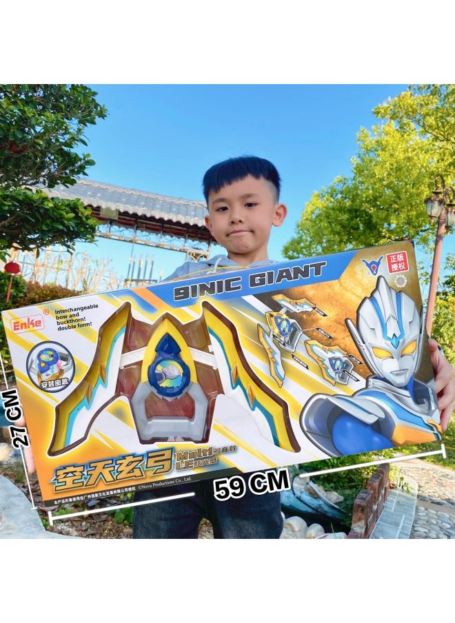 Generic - Genuine Chinese Superman Ott Monster Toy Robot Hero Superman Transformer Summoner Gift Box Set-Color: Mask Superman 209-28 - Image 1