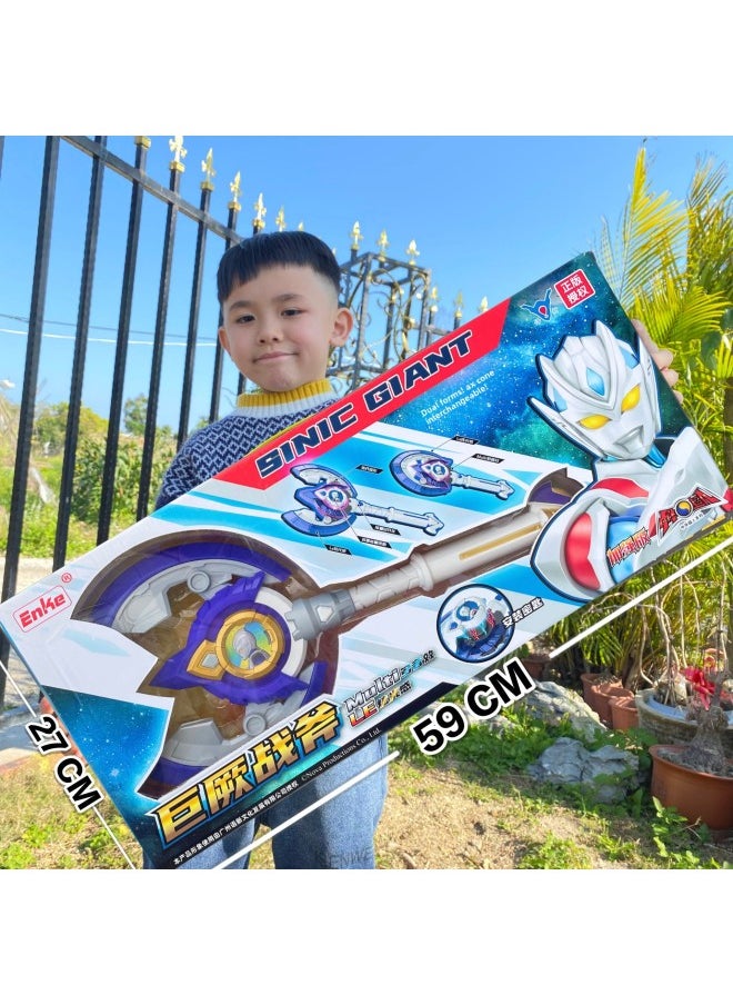 Generic - Genuine Chinese Superman Ott Monster Toy Robot Hero Superman Transformer Summoner Gift Box Set-Color: Mask Superman 209-28 - Image 1