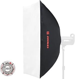 JINBEI 70Ãƒâ€”100cm/27Ãƒâ€”39inch Portable Rectangular Softbox,Studio Monolight Light Softbox with Bowens Mount,for - Image 1