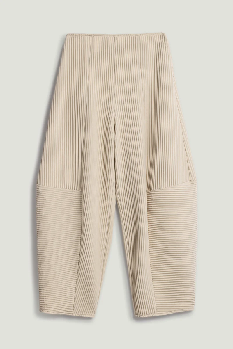 Cord Detailed Pants
