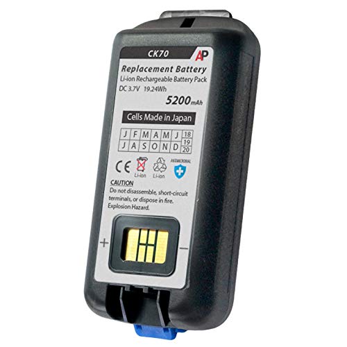 Artisan Power Replacement Battery for Intermec/Norand CK70 & CK71 Scanner | Lithium Ion | 3.7 Volt | 5200 mAh | Made in Japan Cells | Replace OEM Battery Number 318-046-001 and 1001AB01 - Image 4