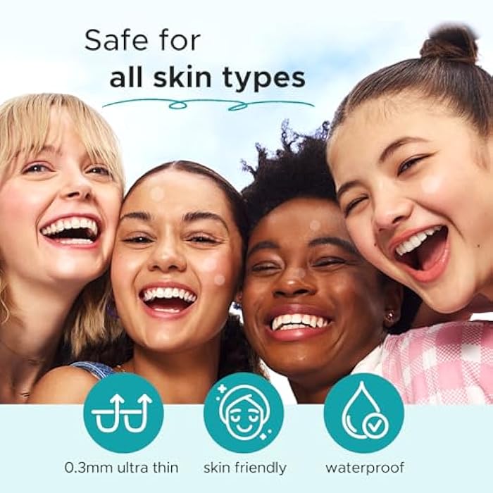 TKTK Pimple Patch Acne Patch, 4 Sizes 420 Patches Acne Absorbing Cover Patch, Hydrocolloid Invisible Acne Patches For Face Zit Patch Acne Dots Tea Tree, Calendula Oil - 3 Pack - Image 5