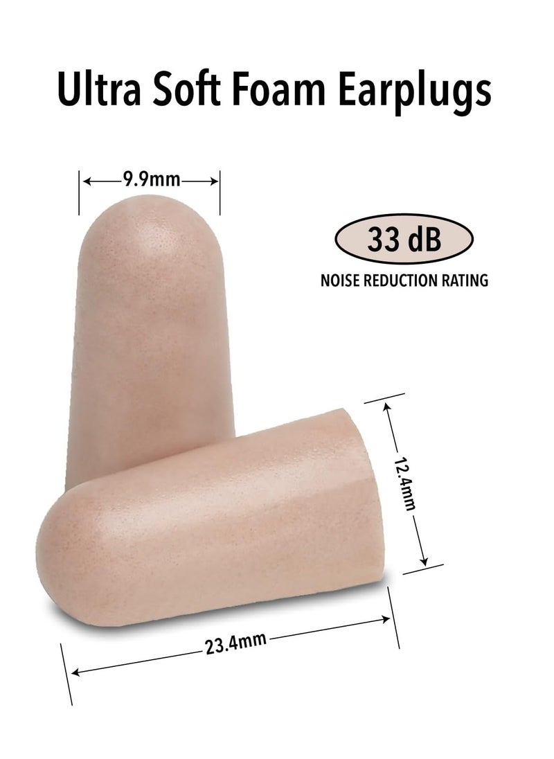 Mack's - Ultra Soft Foam Earplugs, 50 Pair - 33dB Highest NRR - Image 1