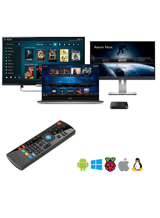 NIBEMINENT R100 Air Mouse and Wireless Keyboard black - Image 4