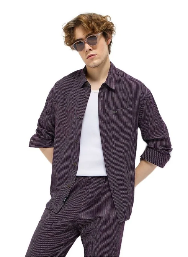 THE BEAR HOUSE Men's Shirt for Casual and Formal Wear | Classic Button-Down Style for Office, Daily Use, Travel, Events & All-Season Outfits | Versatile & Stylish Wardrobe Essential for Every Occasion