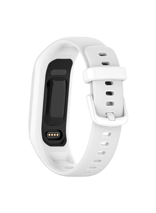 إيروريكس سوار بديل لساعة Garmin Smart 5 بلون سادة من السيليكون - Image 4