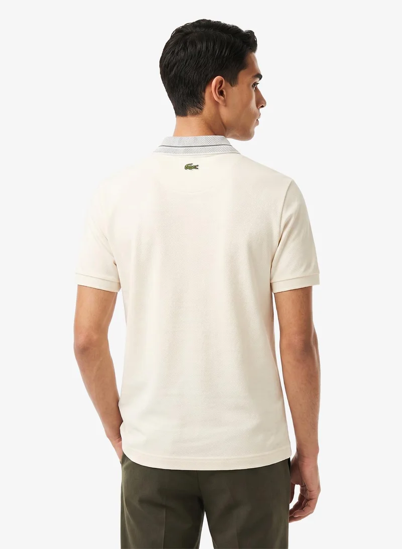 لاكوست Classic Fit Badge Polo