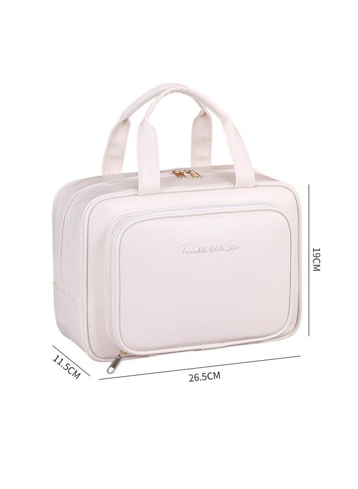 Large Size Toiletry Bag for Women, Travel Essentials Organizer, Hanging Makeup Case for Accessories, Cosmetics, Toiletries - Image 5