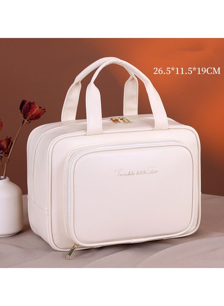 Large Size Toiletry Bag for Women, Travel Essentials Organizer, Hanging Makeup Case for Accessories, Cosmetics, Toiletries - Image 3