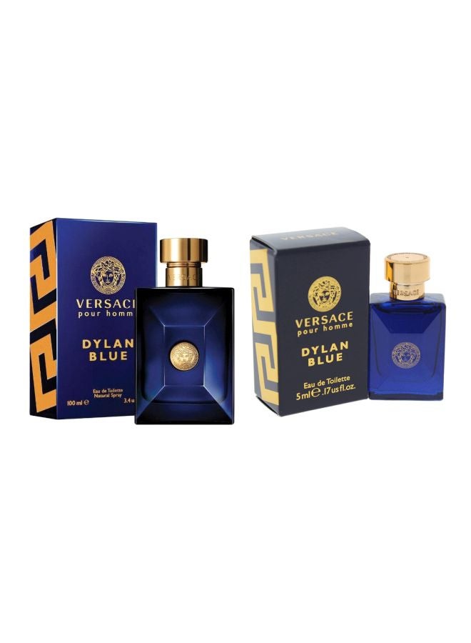 VERSACE Set Of Dylan Blue EDT+EDP EDT (100), EDP (5)ml - Image 2