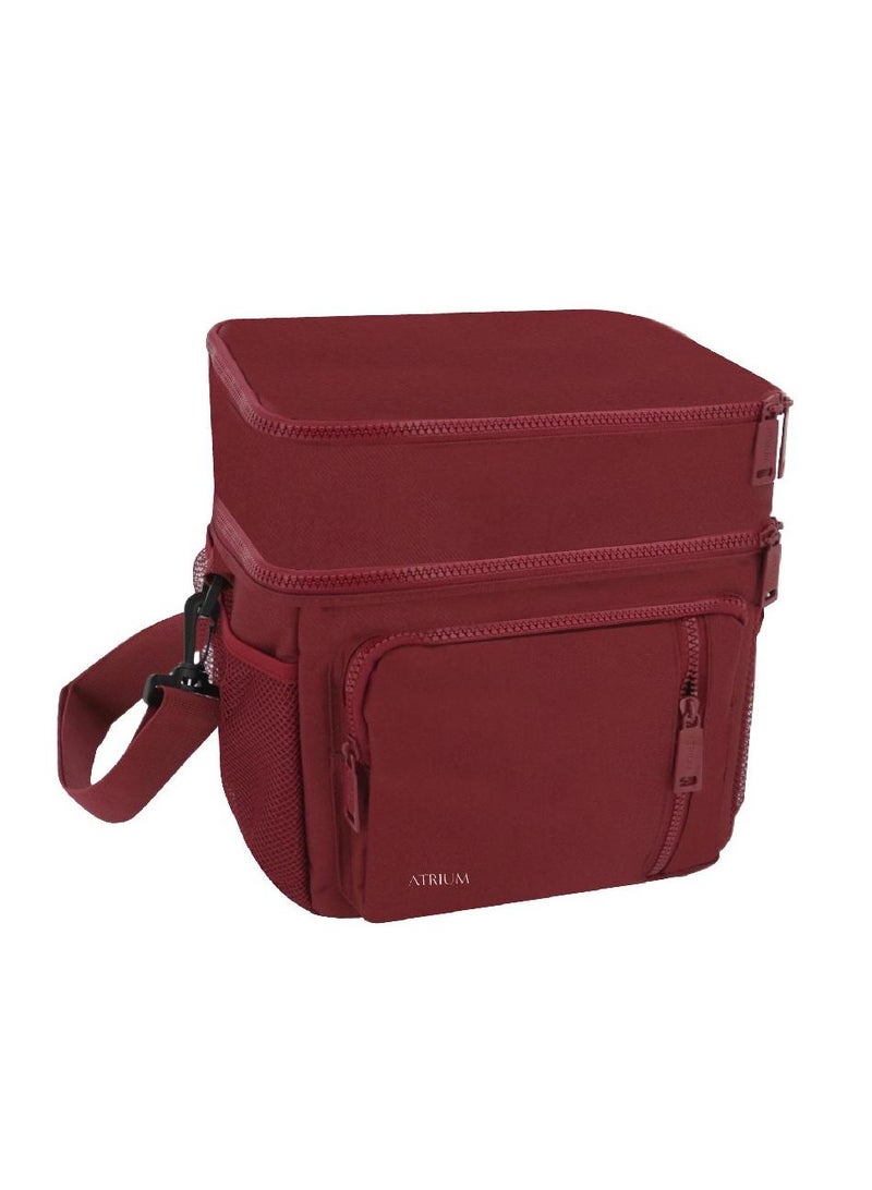 أتريوم حقيبة غداء بتصميم تخزين مزدوج - Image 1