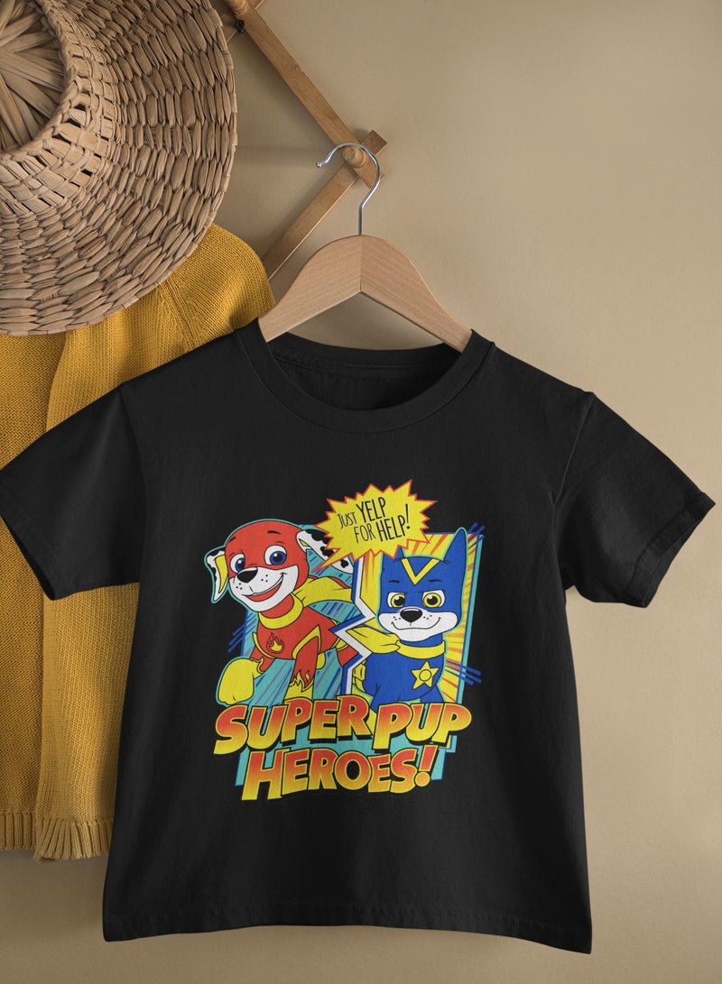 ZOOM تي شيرت أطفال أبطال الكلاب الخارقة من باو باترول
