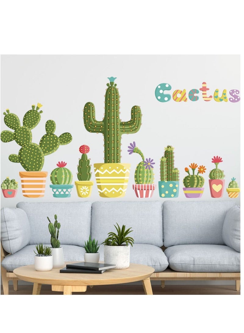 Bluejw Tropical Art Fresh Leaf Self-Adhesive Removable Wall Stickers Perfect For Bedroom Corner Skirting In Living Room - Image 1