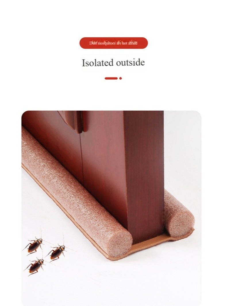 Foam No-Glue Door Bottom Seal Insect, Dust, Noise & Windshield Protector Door Bottom Barrier Seal Plugs 4PCS  - Image 5