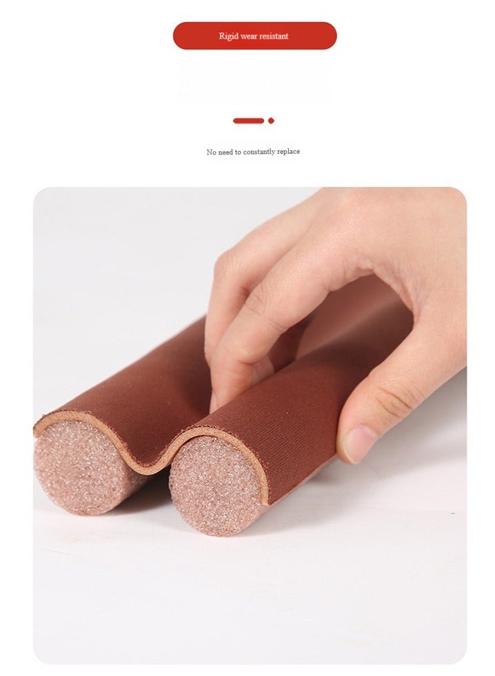 Foam No-Glue Door Bottom Seal Insect, Dust, Noise & Windshield Protector Door Bottom Barrier Seal Plugs 4PCS  - Image 3