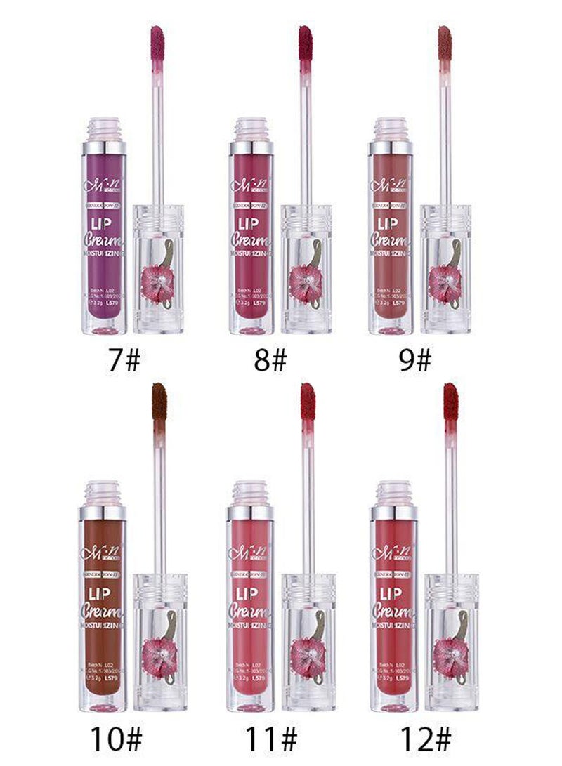 Mn MENOW New Moisturizing Lip Cream 6 Colors 6 Pcs - Collection 2 - Image 1