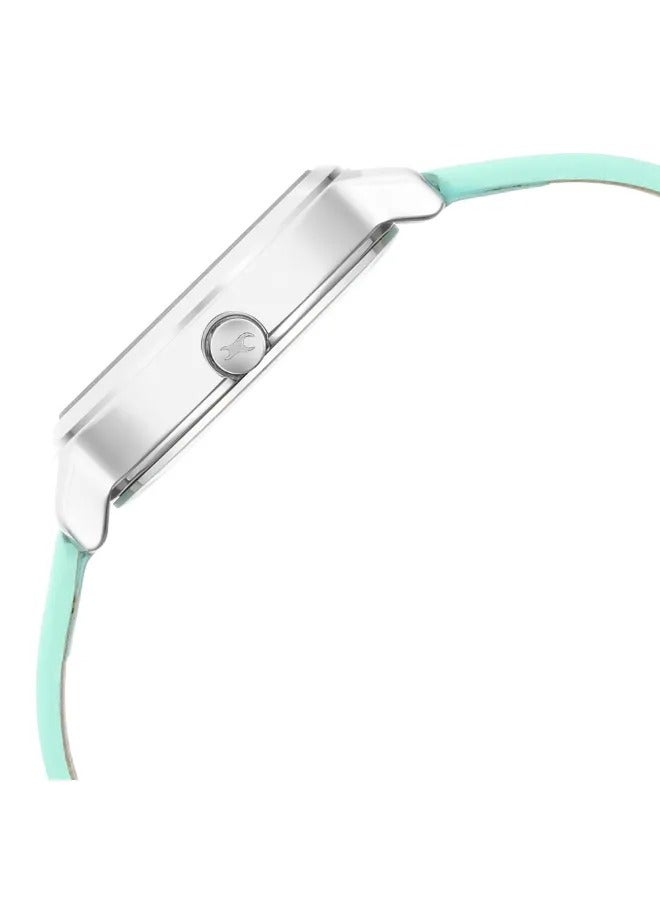 fastrack Women's Analog Round Shape Leather Wrist Watch - 6264SL01 - 37 Mm  - Image 5