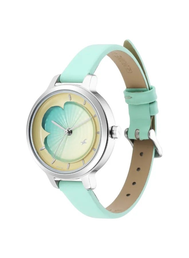 fastrack Women's Analog Round Shape Leather Wrist Watch - 6264SL01 - 37 Mm  - Image 4