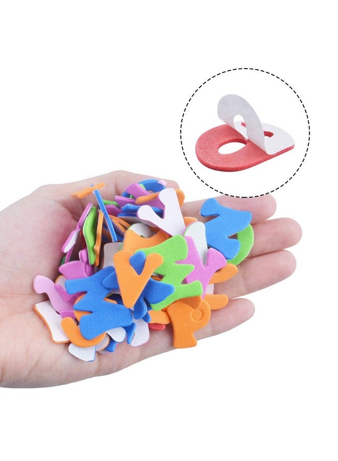 Aylifu Foam Stickers 260 Pieces Self Adhesive Foam Alphabet Letters And Numbers Sticker For Kid'S Arts Craft Supplies Assorted Colors - Image 5