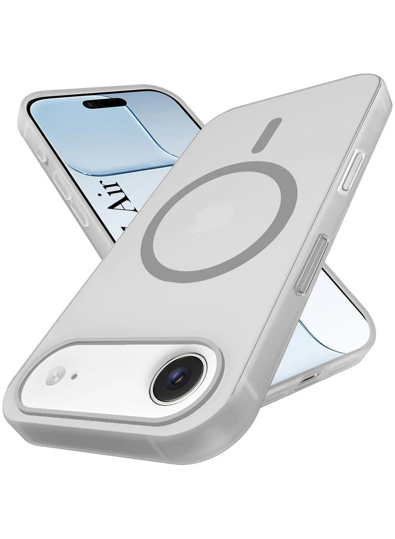 Techie iPhone 17 Air Magnetic Case – Luxury Ultra-Thin Matte Translucent PC Hard Cover | MagSafe Compatible | Anti-Fingerprint, Slim, Shock-Resistant, Wireless Charging Ready - Image 1