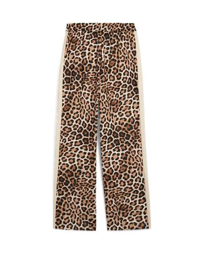 بوما T7 Leo Luxe All Over Printed Straight Pants