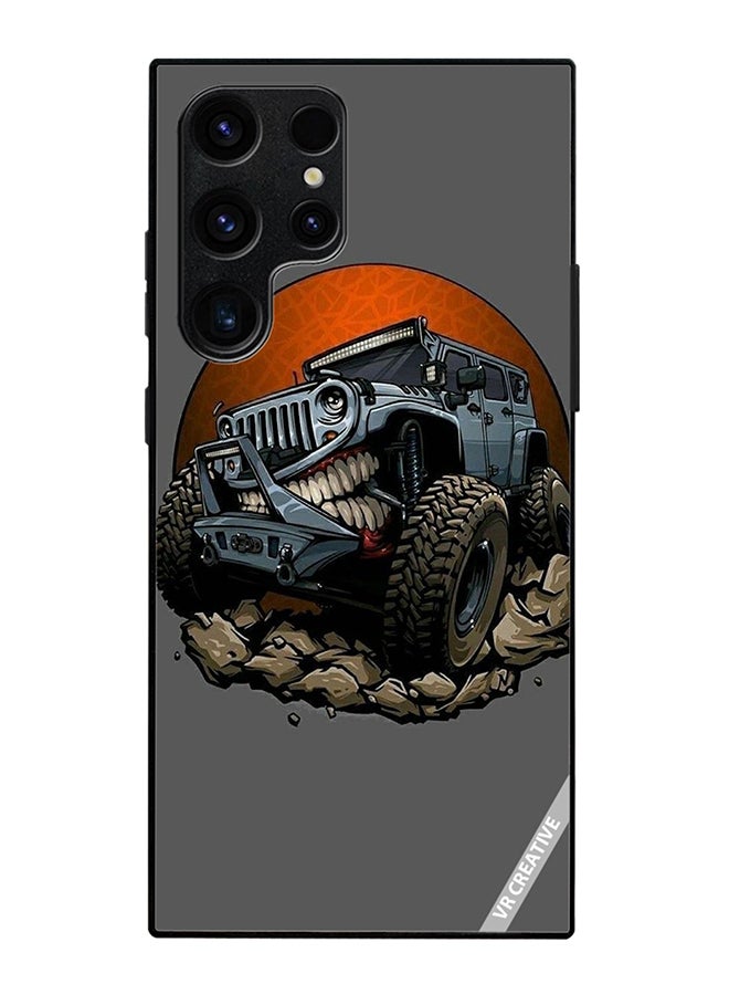 VR CREATIVE Protective Case Cover For Samsung Galaxy S25 Ultra Car Design Multicolour