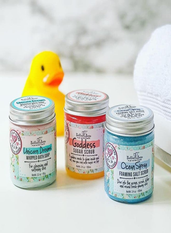 Bella and Bear Bella & Bear Goddess Sugar Scrub - Travel Size - Vegan 3.4oz (Travel Size) - Image 2