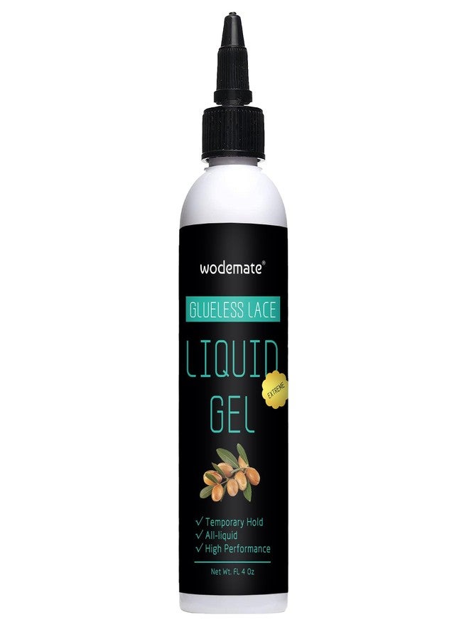 wodemate Lace Bonding Gel - Glueless Lace Liquid Gel, Invisible Bonding Wig Glue, Temporary Hold for Lace Front Wigs and Hair, Non Toxic & Skin-Friendly Formula, 4OZ - Image 1