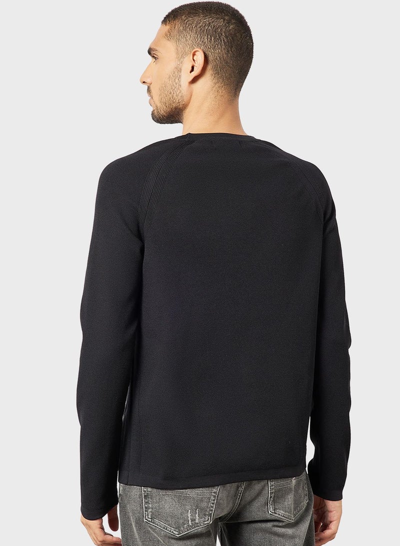Mango Man Essential Crew Neck Sweater  - Image 2