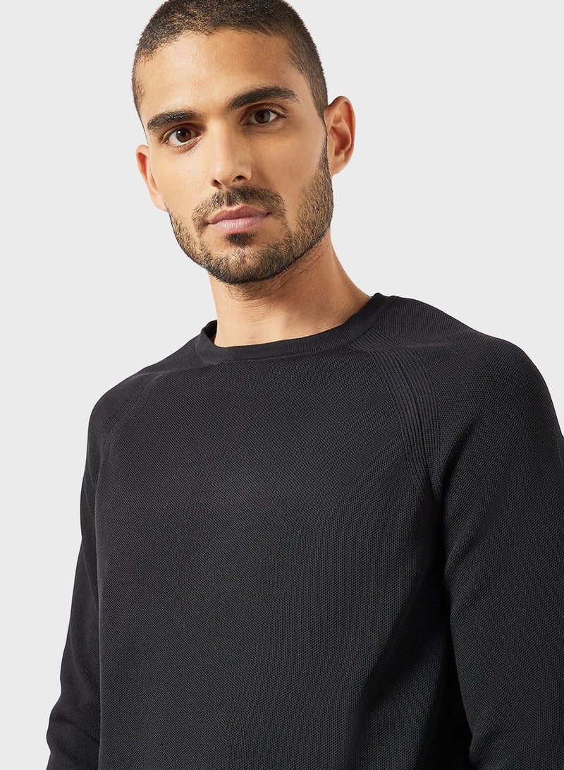 Mango Man Essential Crew Neck Sweater  - Image 3