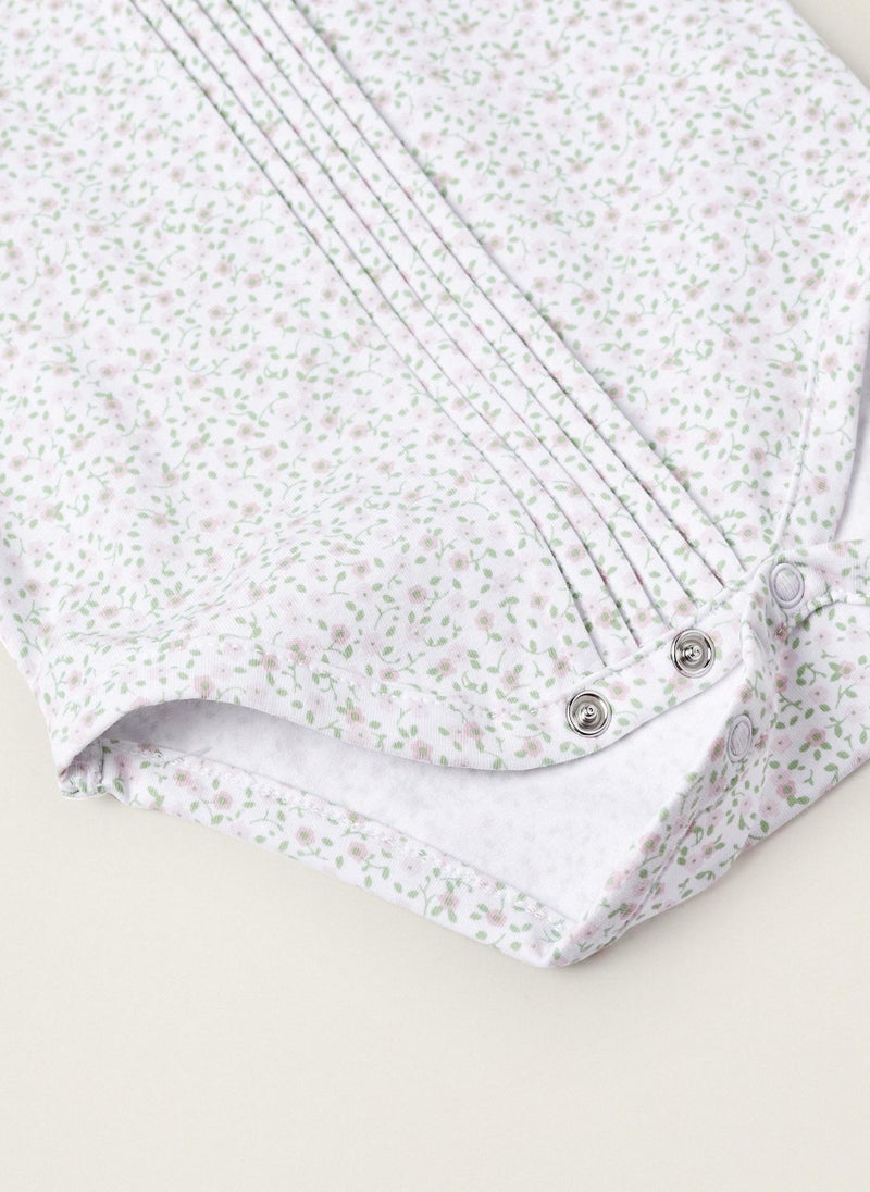 زيبي Floral Bodysuit for Newborns  - Image 4