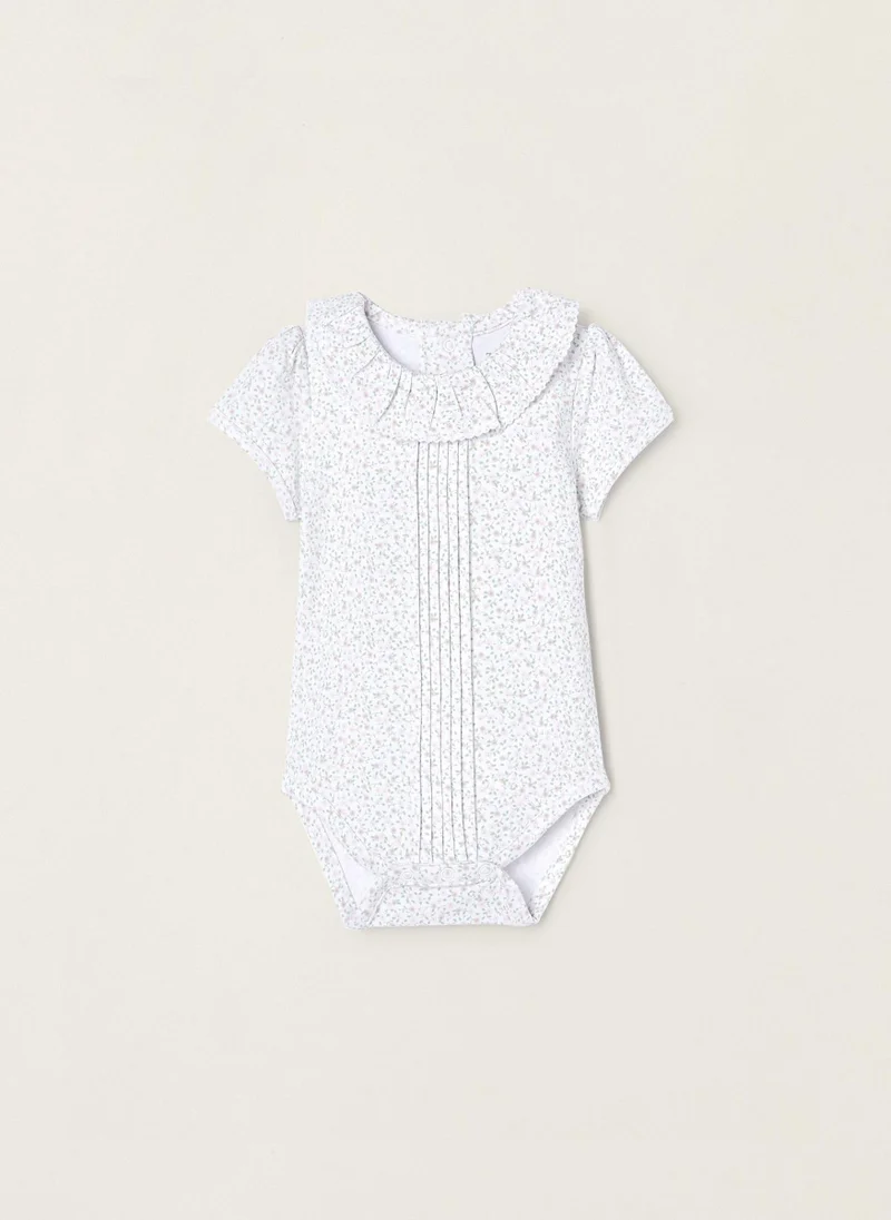 زيبي Floral Bodysuit for Newborns