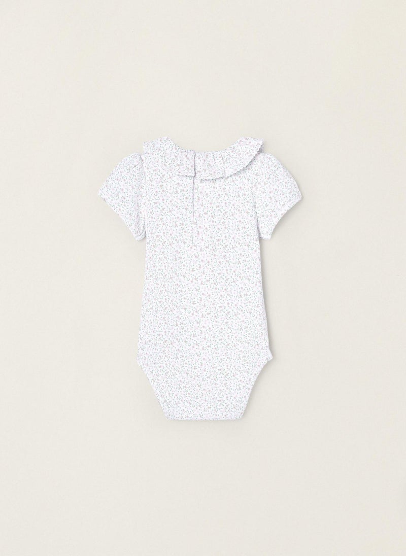 زيبي Floral Bodysuit for Newborns  - Image 2