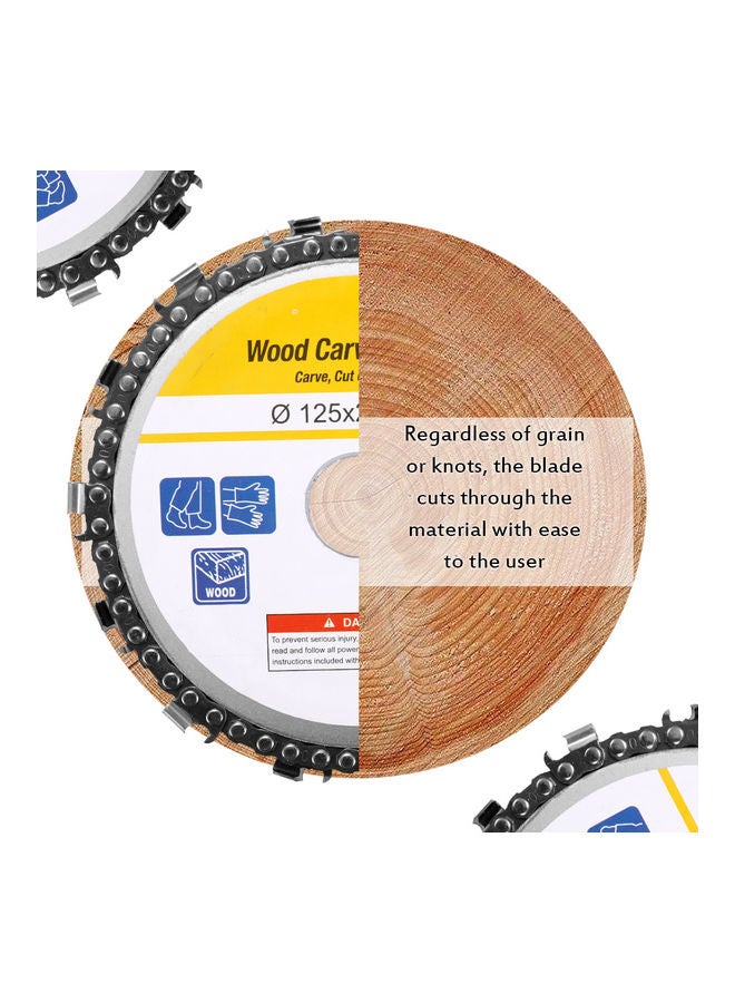 NIBEMINENT Wood Carving Disc Silver  - Image 3