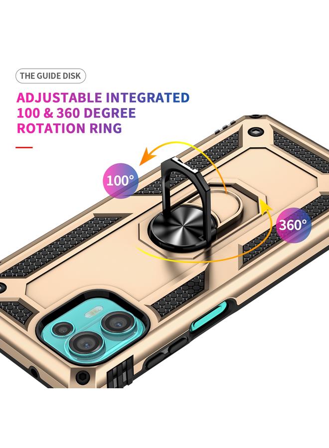 اس-توب جراب لهاتف Motorola Moto Edge 20 Lite مقاوم للصدمات مصنوع من مادة TPU + PC - Image 4