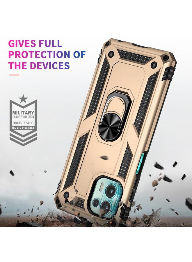 اس-توب جراب لهاتف Motorola Moto Edge 20 Lite مقاوم للصدمات مصنوع من مادة TPU + PC - Image 5