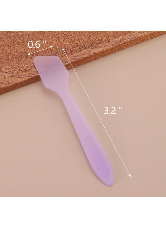 Tbestmax - 300 Pcs Mini Cosmetic Spatulas 3.2" X 0.6" Disposable Makeup Spatulas Plastic Spatulas Facial Creams Skin Care Spatulas Multicolor - Image 1