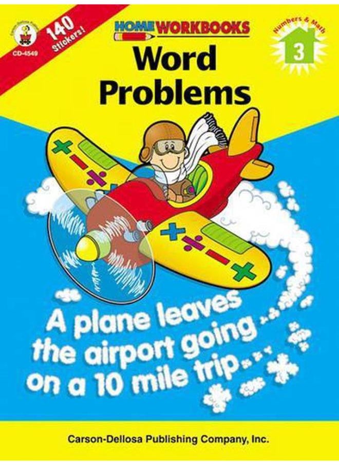 Word Problems (Home Workbooks) By Carson-Dellosa 