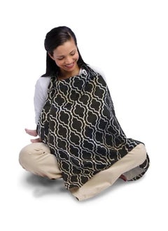 Moro Moro Breastfeeding Cover with Adjustable Strap – Full Coverage & Breathable Fabric  - Image 2
