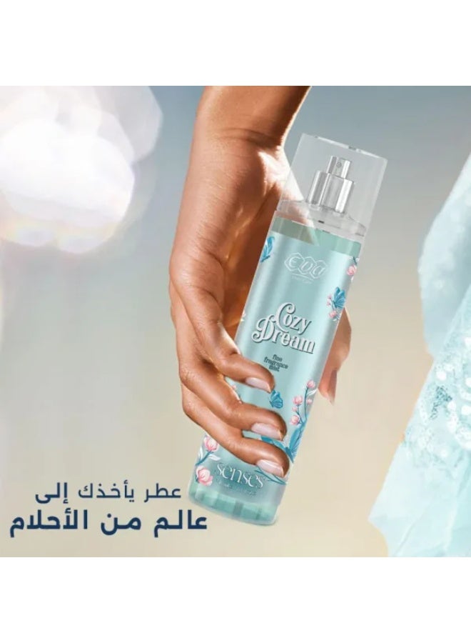 إيفا سكين كير معطر للجسم سينسيز  كوزي دريم 240 مل - Image 4