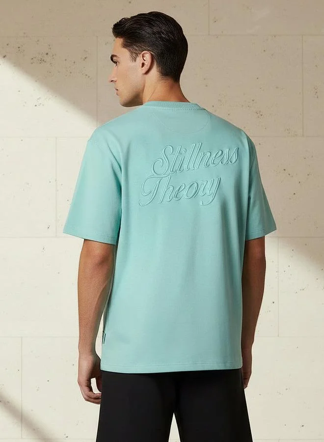Lee Cooper  Lee Cooper Men Regular Fit Crew Neck Short Sleeve Embroidered T-shirt for Men | Best Price UAE