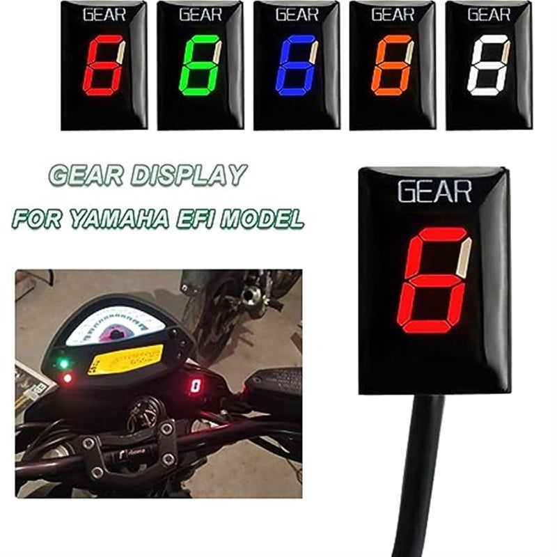 Wivplex Motorcycle 1-6 Level Gear Display Indicator - Image 5